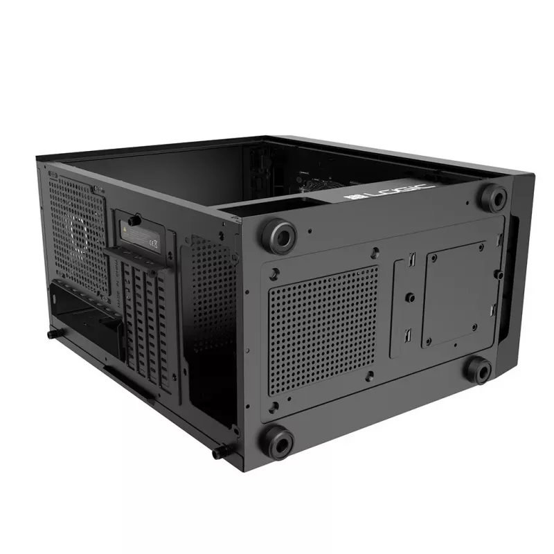 Logic Atos ARGB Mini USB 3.0 Micro Tower korpus, must (AM-ATOS-10-0000000-0002)