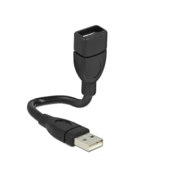 DeLOCK USB-kaabel 15 cm USB 2.0 USB A Must