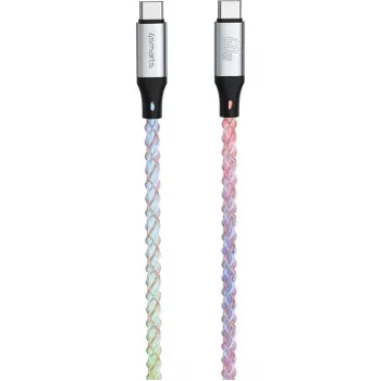 USB-kaabel 4smarts 541440 1,5 m USB-C mitmevärviline 4,8 Gbit/s