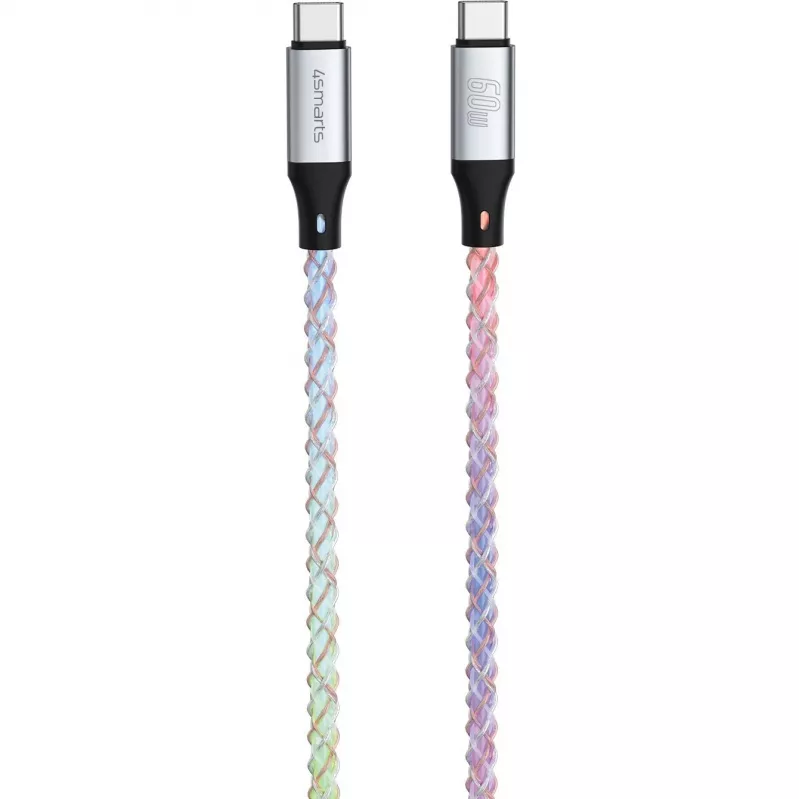 USB-kaabel 4smarts 541440 1,5 m USB-C mitmevärviline 4,8 Gbit/s