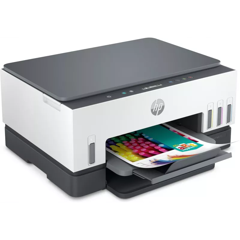 Multifunktsionaalne printer HP Smart Tank 670 — termoinkjet, värviline, A4, Wi‑Fi/Bluetooth, dupleks, 4800x1200 DPI