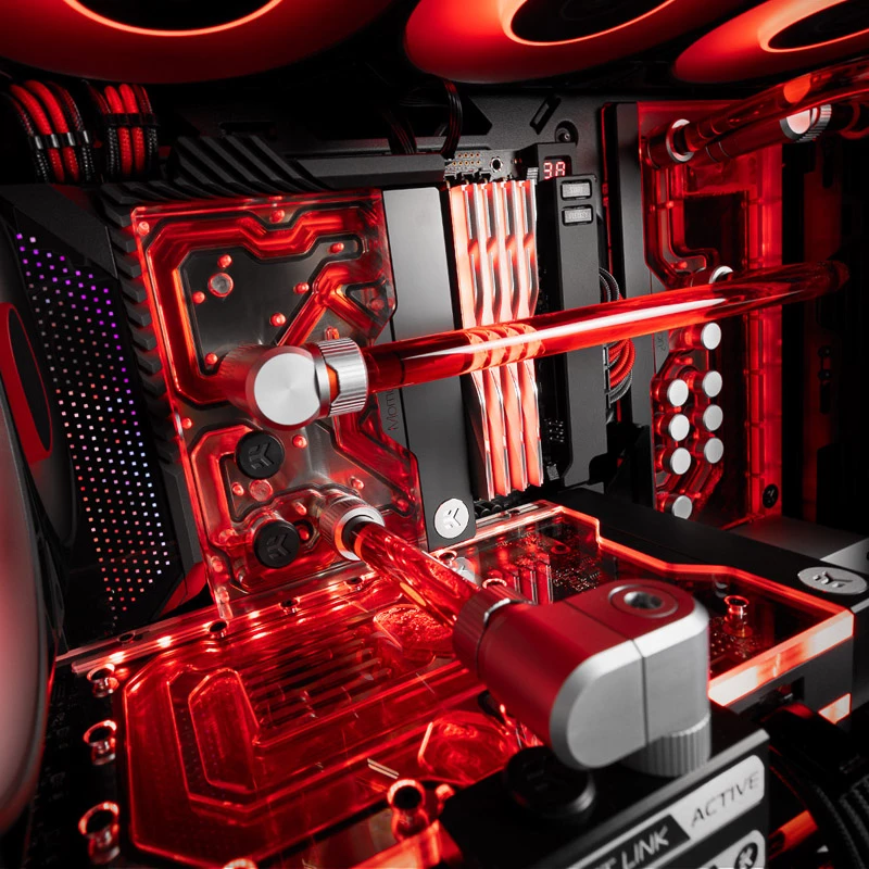 I/O kate EK Water Blocks EK-Quantum Momentum² ROG Maximus Z690/Z790 Extreme jaoks — must