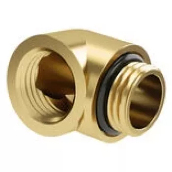 Barrow Adapter 90° G1/4 isane G1/4 emasele TDWT90-B01 GO Gold