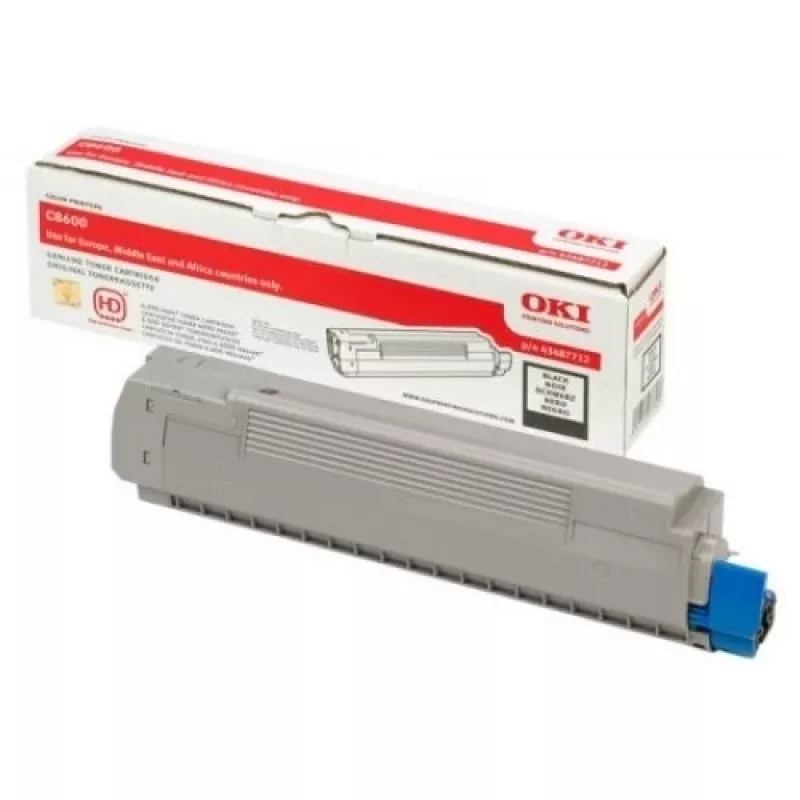 Toner OKI 43487712 kuni 6000 lehekülge must