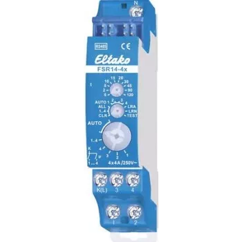 Lülitusajam Eltako FSR14-4X 2-kanaliga 1000 W 250 V