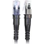 Networking kaabel PatchSee TP-6A-F/10 Must 3.1m Cat6a F/UTP