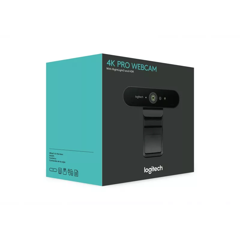 Veebikaamera Logitech BRIO ULTRA HD PRO 13 MP 4096x2160 USB 3.2