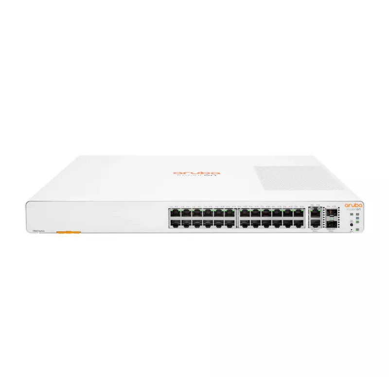 HPE Networking Instant On 1960 24G 2XF Switch Europe (JL806A#ABB) – (järglane HPE 1950 24G 2SFP+ 2XGT Switch (JG960A#ABB) mudelile)