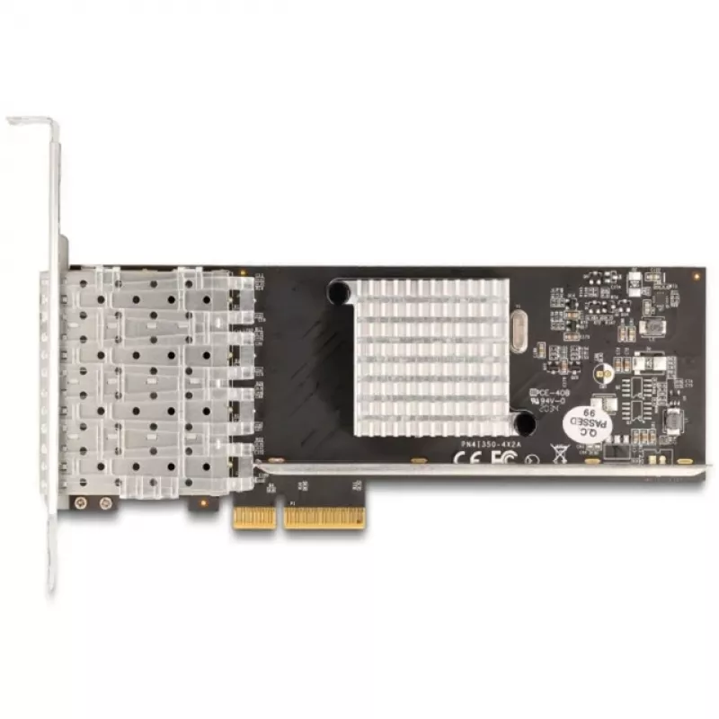 Delock PCI Express x4 kaart 4 x SFP pesaga Gigabit LAN i350 (88342)