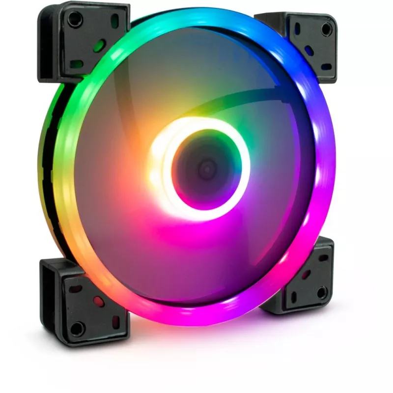 INTER-TECH Argus RGB-ventilaatorikomplekt RS-14 140mm ARGB 3-pakk Must