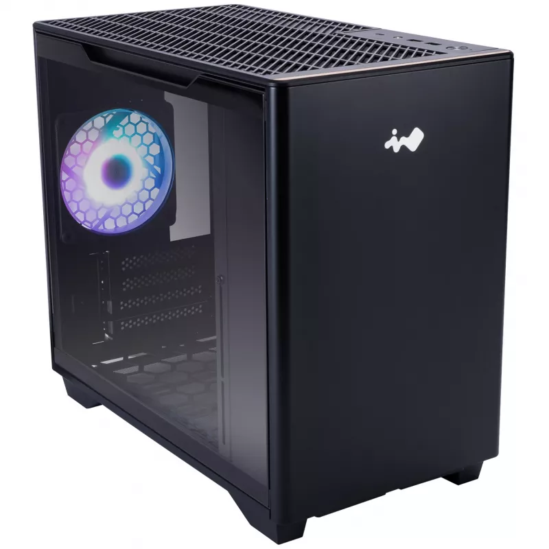 InWin A3 Mini-Tower Tempered Glass - must