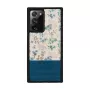 Telefoniümbris man and wood Samsung Galaxy Note 20 Ultra jaoks — sinine lill mustal