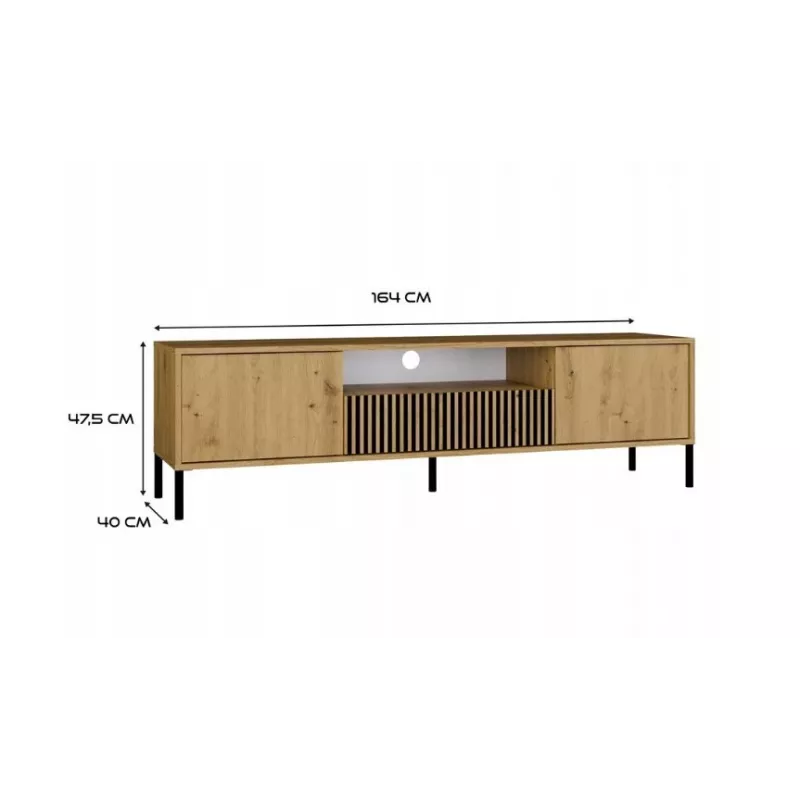 RTV KAMARO 160 õhuke/GŁ ARTISAN OAK