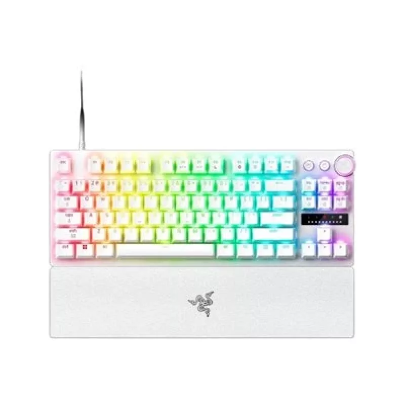 Razer Huntsman V3 Pro Tenkeyless 8KHz | Mänguklaviatuur | Juhtmega | US | Valge | Razer Analog Optical Switch Gen-2