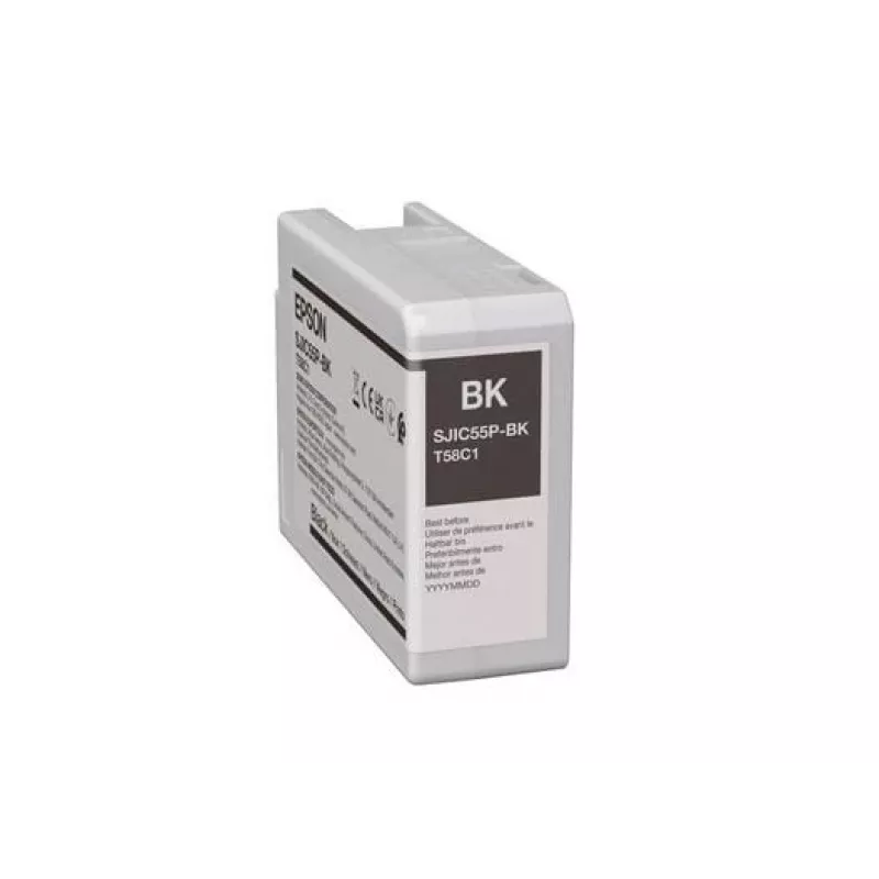 Tindikassett Epson SJIC55 (BK) ColorWorks CW-D6500/D6000 jaoks — Must