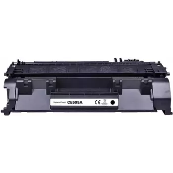Renkforce RF-5609706 tooner asendab HP HP 05A (CE505A) must 2300 lehekülge ühilduv toonerikassett (RF-5609706)