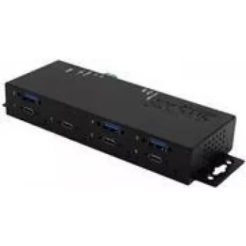 Exsys EX-1237HMVS - jaotur - 3 x USB 3.2 Gen 2 + 4 x USB-C 3.2 Gen 2