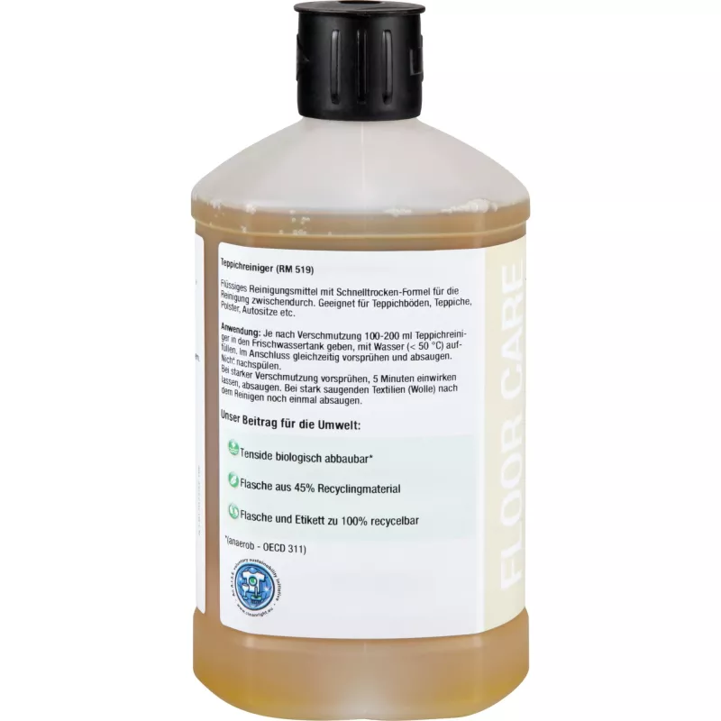 Kärcher RM519 Fast Dry Liquid Carpet Cleaner universaalpuhastusvahend 1000 ml