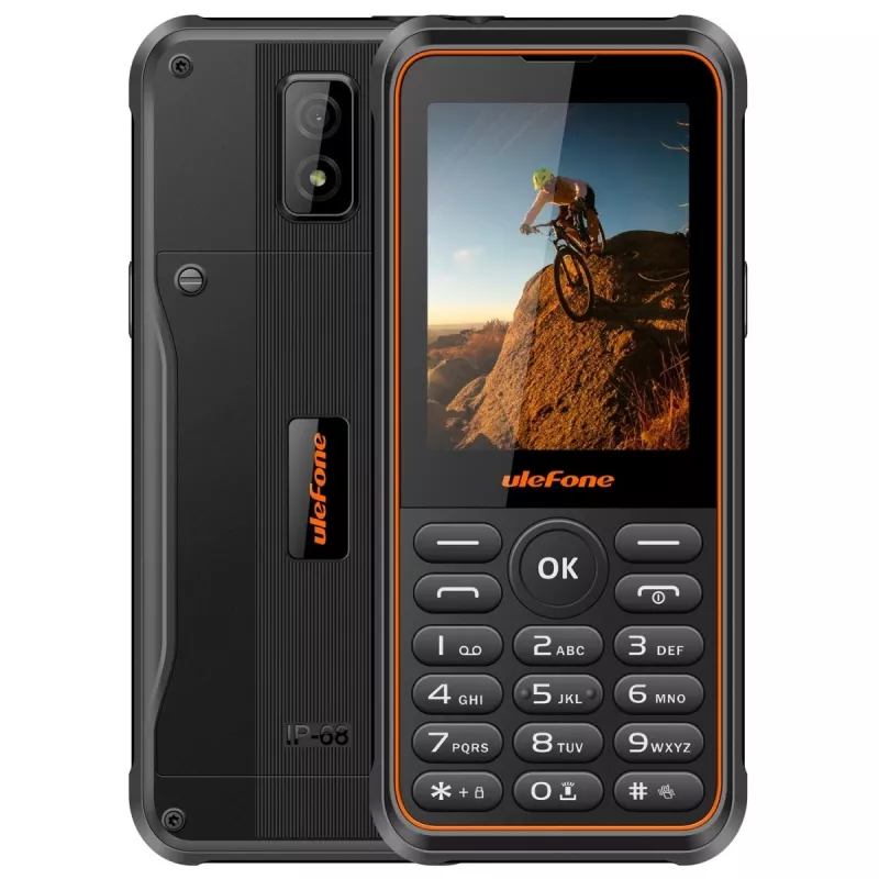 Mobiiltelefon UleFone Phone Armor Mini 3 2G 2,8-tolline Must