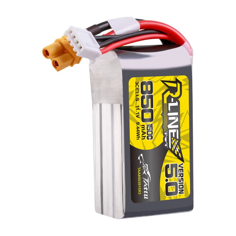 Aku Tattu R-Line 5.0 850 mAh 11,1 V liitiumpolümeer