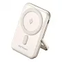 Akupank Vention 10000mAh Magnetic Wireless 20W — 10000 mAh, 3 A väljund, USB-C, valge