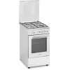 Simfer Cooker 4401SGRBB Hob type Gas Oven type Gas Valge Width 50 cm 49 L Depth 55 cm
