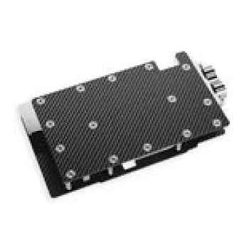 Tagalaud Alphacool 10261 Alumiinium Kroom Vask Must 95.7mm