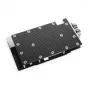 Tagalaud Alphacool 10261 Alumiinium Kroom Vask Must 95.7mm