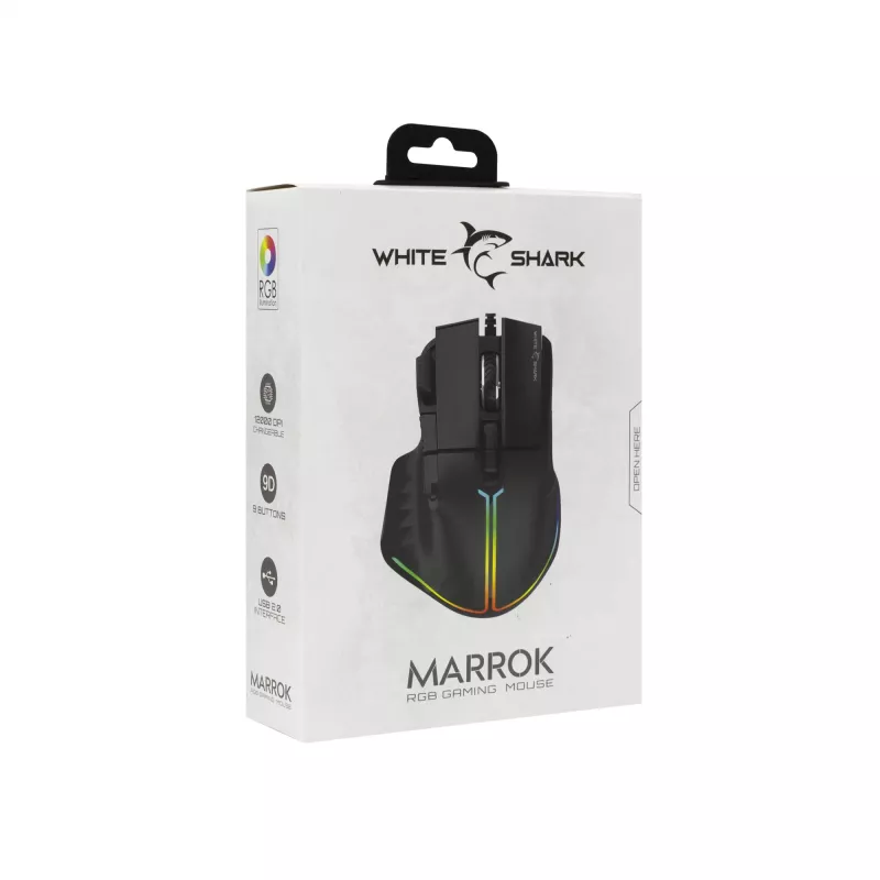 Hiir White Shark MARROK Must USB Type-A