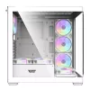 Arvutikorpus Darkflash DS900 (valge) + 7 ARGB ventilaatorit