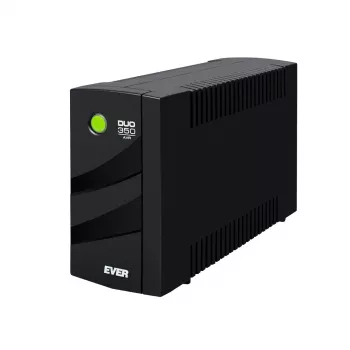 Katkematu toiteallikas EVER DUO 350 AVR, line-interactive torn-UPS, 0,35 kVA (245 W), 2x C13 pistikupesa, 12 V 5 Ah VRLA aku