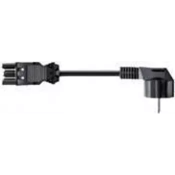 Toitekaabel Bachmann 375.044 Must 2 m