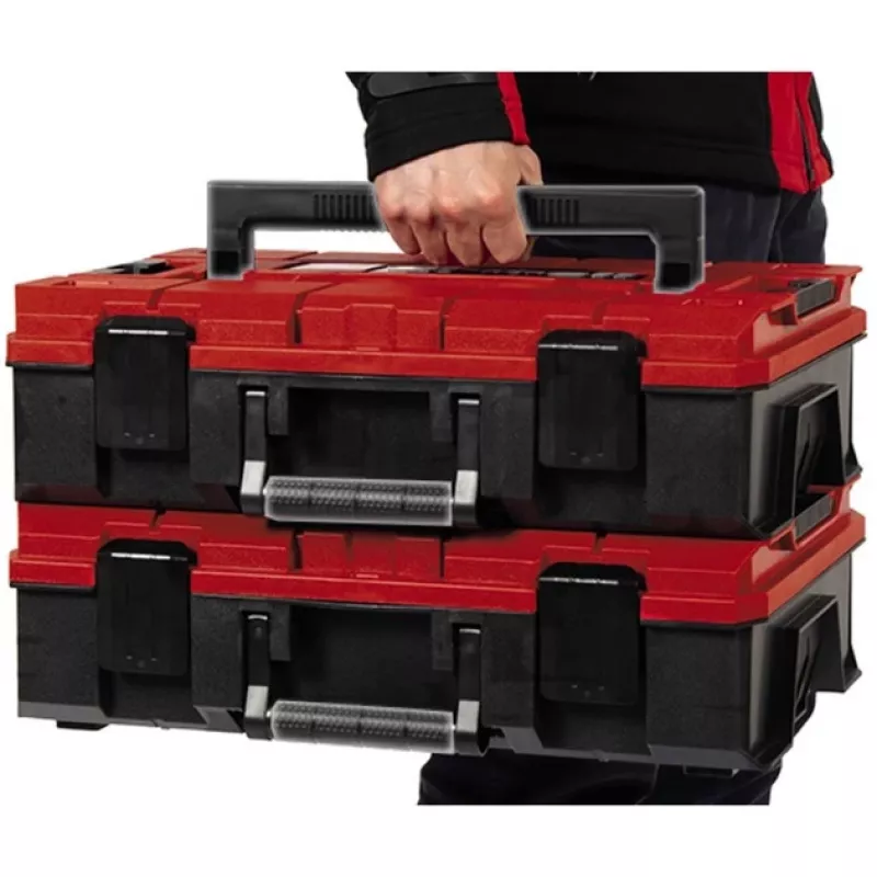 Tööriistakohver Einhell 4540019 must punane 420x95x280mm 1,95kg