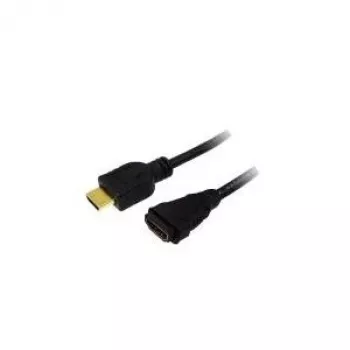 HDMI-kaabel LogiLink CH0058 5m tüüp A-pistik emasele must
