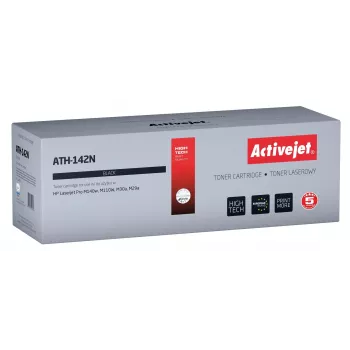 Activejet ATH-142N tooner HP printerile, asendus HP 142A HP142A W1420A; Supreme; 950 lehekülge; must; kiibiga