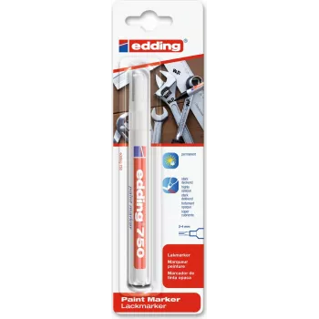 Marker Edding 750 valge 1 tk
