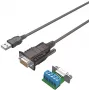USB 2.0 to RS422/RS485 adapter Unitek Y-108301-1.5M FTDI kiibistikuga, 1,5 m kaabel