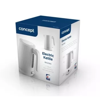 Elektriline veekeetja Concept Solution RK2390, plastkorpus, 1,7 L, valge