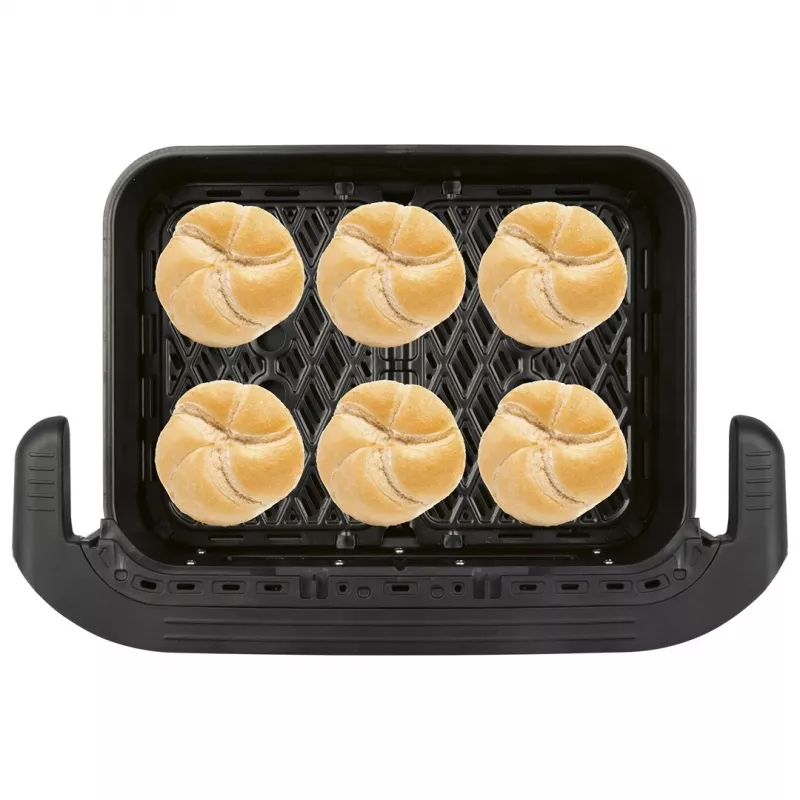 ProfiCook PC-FR 1313 H kahekordne kuumõhkfritüür, 10 L, 2400 W, must/roostevaba teras