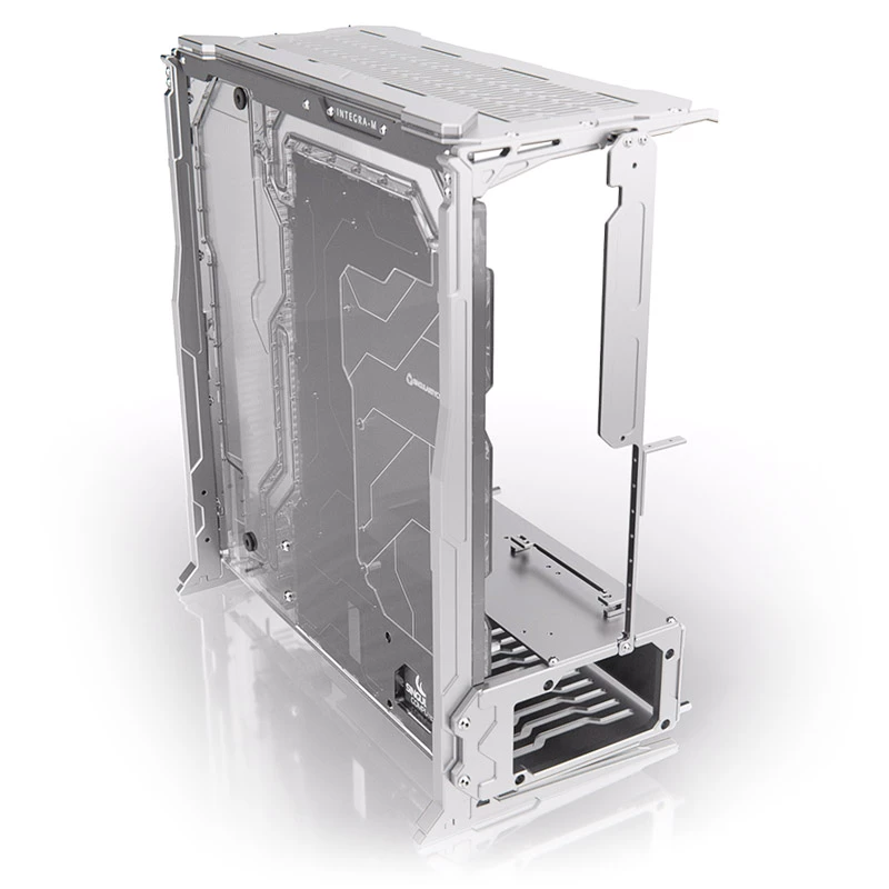 Arvutikorpus Triton Spectre Integra-M Elite by Singularity Computers — hõbedane