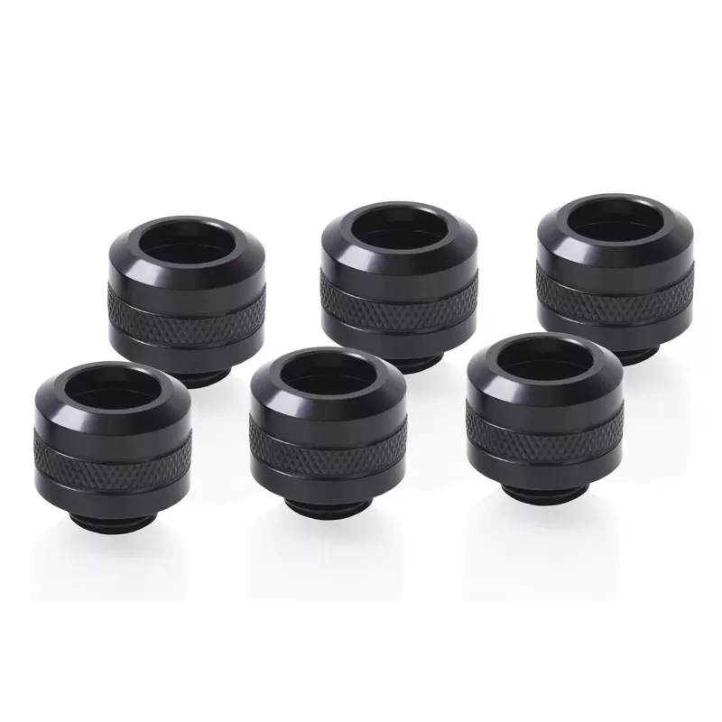Liitmike komplekt Alphacool 17475 — messingist liitmikud, must, Ø 22 mm, K 20 mm