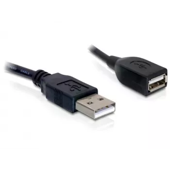 USB 2.0 pikenduskaabel DeLOCK 82457 0,15 m must