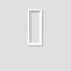 Siedle KR 611-3/1-0 SM - Raam - Hõbedane - Siedle - Alumiinium - Pindpaigaldus - 131 mm (200016832-01)