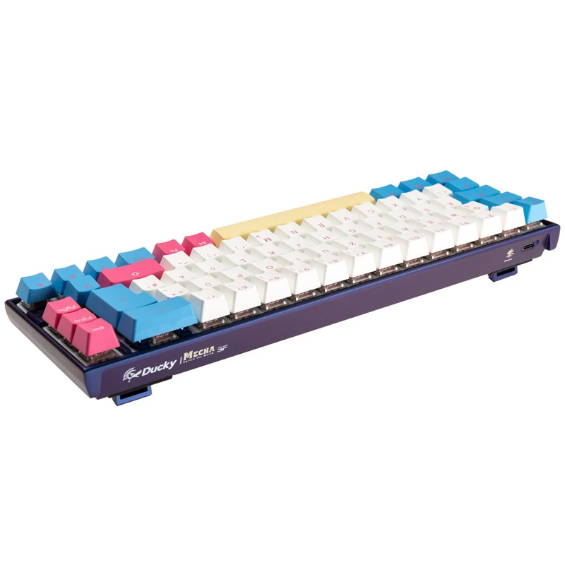 Mehaaniline klaviatuur Ducky Mecha SF Limited Dawn Edition — 65% paigutus, RGB LED, Cherry MX Red lülitid