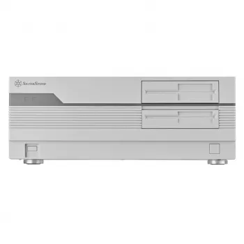 Silverstone SST-FLP01W arvutikorpus HTPC Valge