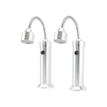 Grillivalgusti RealPower 495550 — roostevaba teras, aku AAA, komplekt 2 tk väligrillile