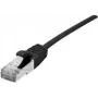 Dexlan võrgukaabel 1 m Cat6a S/FTP Must 858737