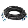 DIGITUS Vorkonfektionierte kiuoptiline universaalne jaotuskaabel, Singlemode OS2, 8 kiudu, LC/UPC - LC/UPC