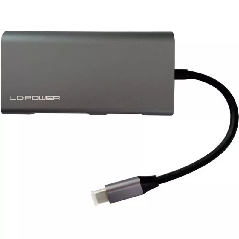 Sülearvuti dokk LC-Power LC-HUB-C-MULTI-5 USB 3.2 Gen 1 USB-C juhtmega