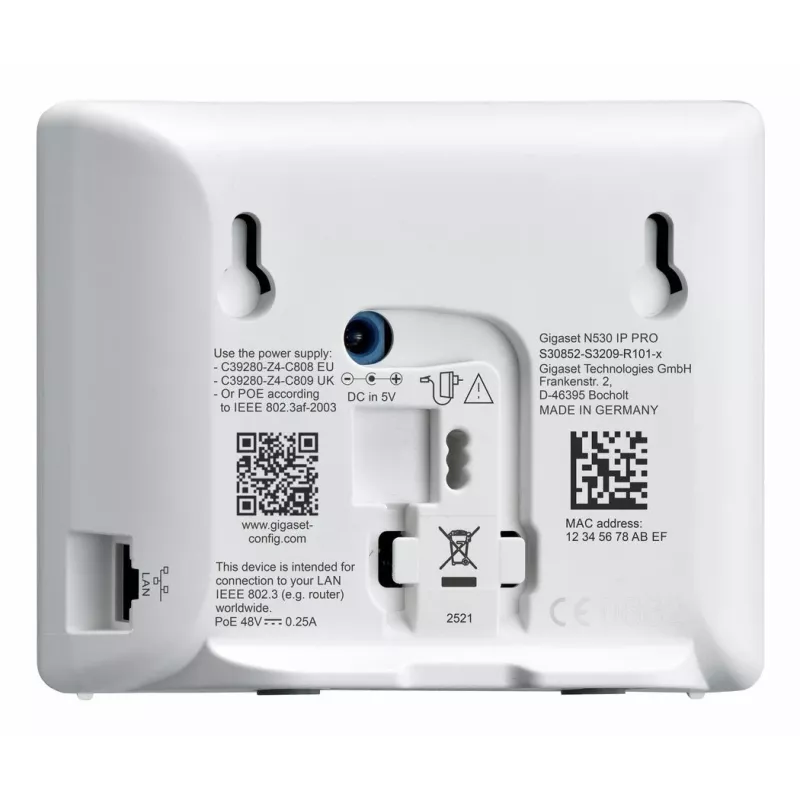 Gigaset N530 IP PRO + S700H PRO DECT-telefon, helistaja ID, antratsiit